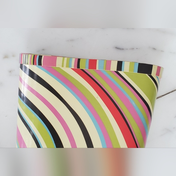 PAUL SMITH- size 10/40 -rubber rain boots -Stripe Kitten Heel-multicolor - Picture 15 of 16